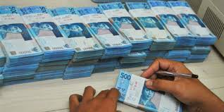 ilustrasi kiriman uang