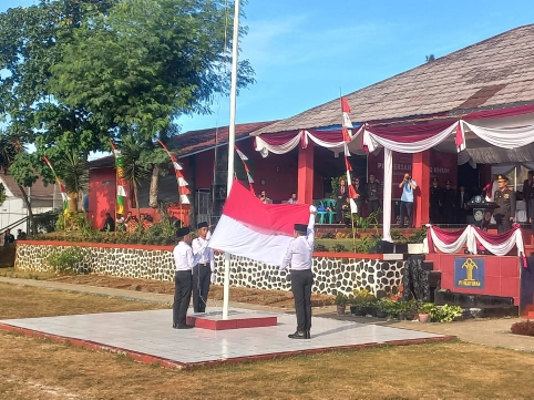 Dua Napiter Lapas Warungkiara Jadi Paskibra Upacara Hut Ri Ke