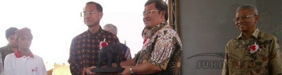 Ahmad Heryawan Resmikan Pabrik Semen di Sukabumi