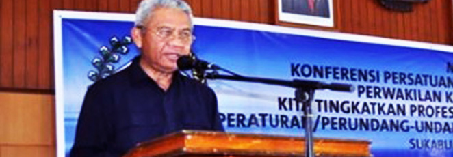 Konferensi Wilayah PWI Kabupaten Sukabumi 2014 Dibuka