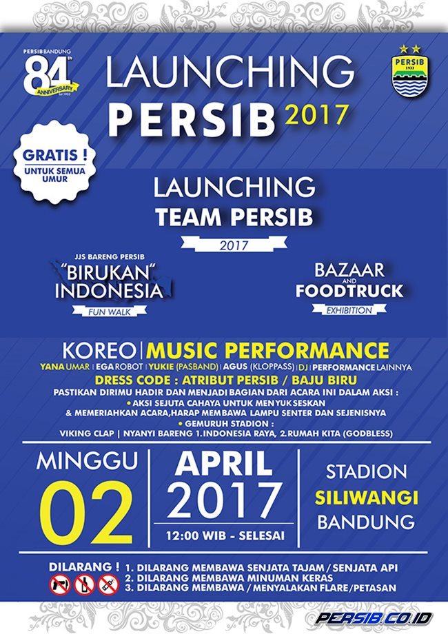 Launching Tim PERSIB 2017