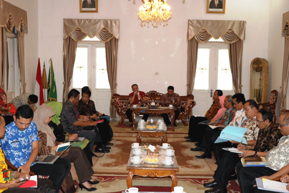 Sekda Kabupaten Sukabumi Terima Monev Korsupgah KPK RI