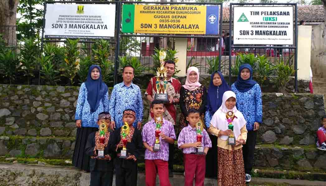 Juara Umum Sapta Lomba PAI 2019 Diboyong SDN 3 Mangkalaya