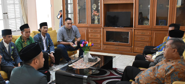 Jelang Rapim, PC IPNU minta Bimbingan Bupati Sukabumi