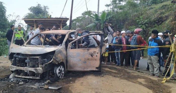 Polisi Ringkus Tersangka Pembunuhan Kasus Mayat Hangus di Sukabumi