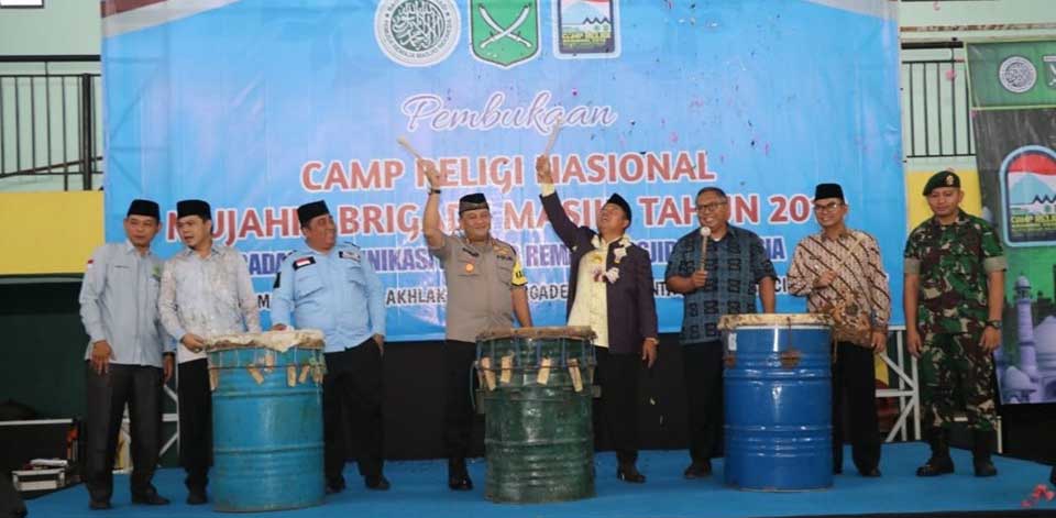 Camp Religi Nasional Mujahid Brigade Mesjid Dibuka Wabub Jabar