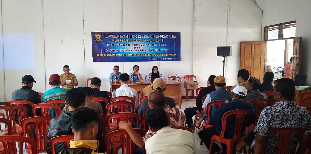 Pemdes Kertaangsana Gelar Musyawarah Tingkat Desa 2020