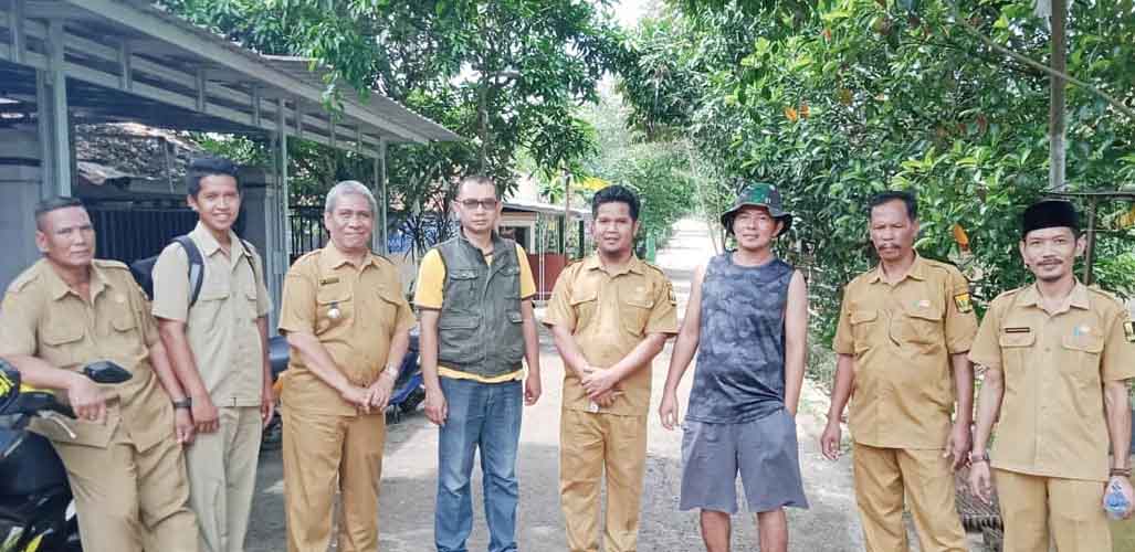 Melalui Program Jumling, Pemdes Kertaangsana Lakukan Blusukan