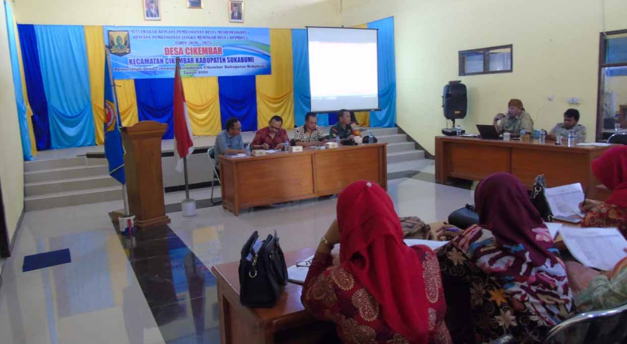 Pemdes Cikembar Gelar Musrenbangdes Priode 2020-2025