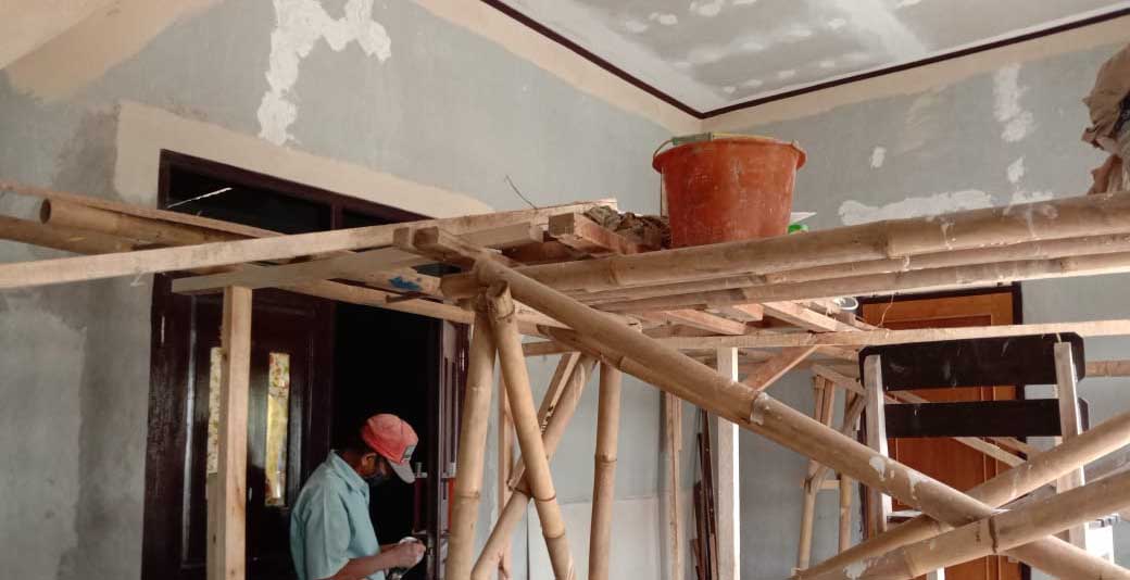 Pemdes Kebonmanggu Bangun Gedung Serbaguna dari DD 2020