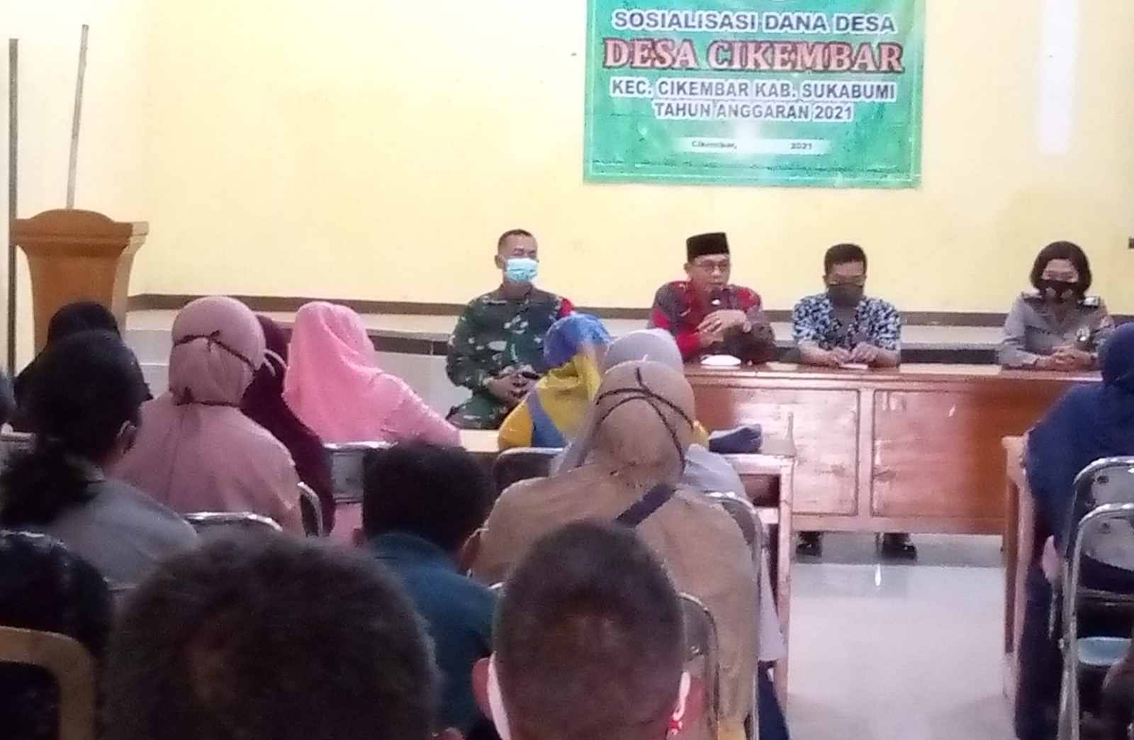Jaga Transparansi Anggaran, Pemdes Cikembar Gelar Sosialisasi DD 2021