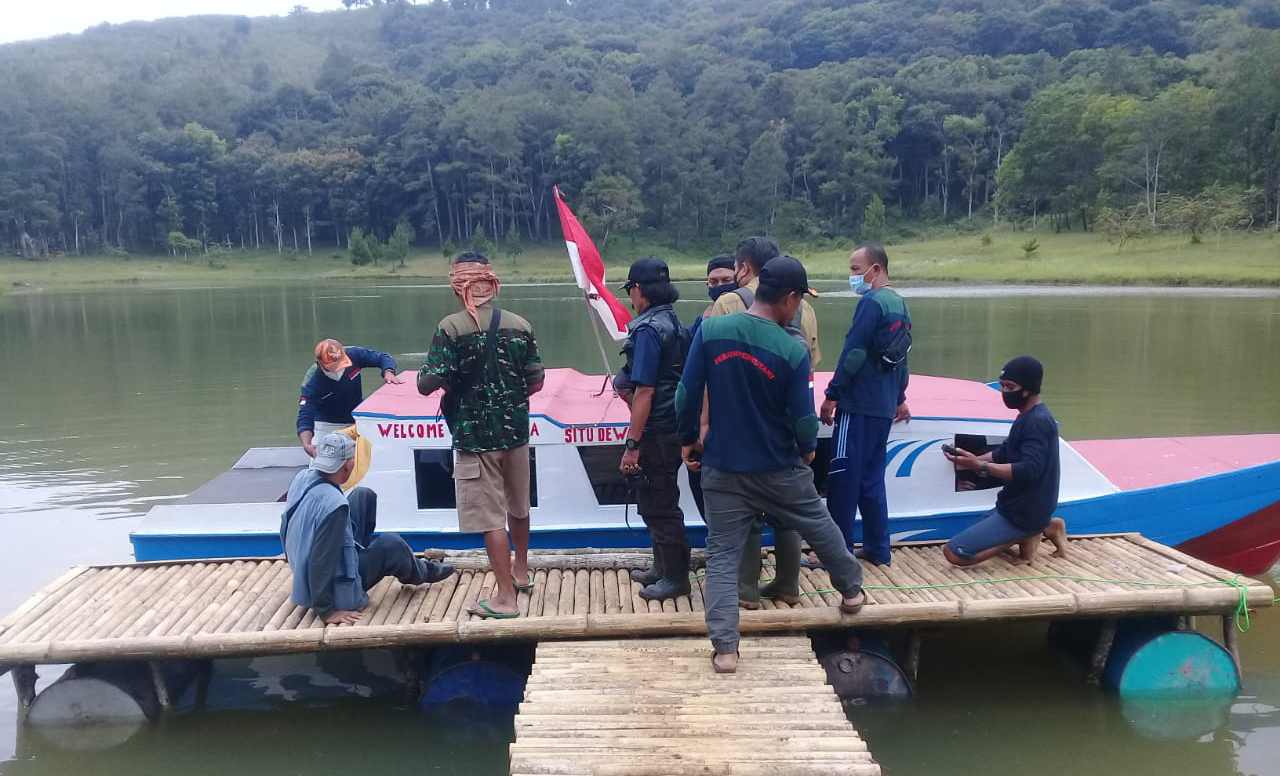 Area Wisata Situ Dewa Dewi Cipiit Jampang Tengah Terus Ditata