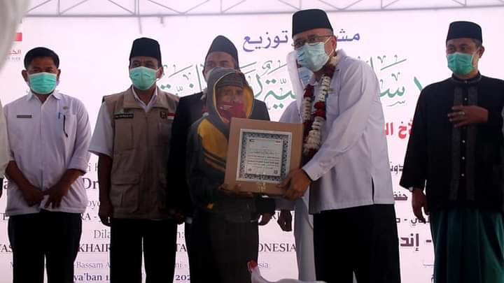 Wabup Sukabumi Hadiri Kegiatan Bakti Sosial Pembagian 1000 Paket Sembako