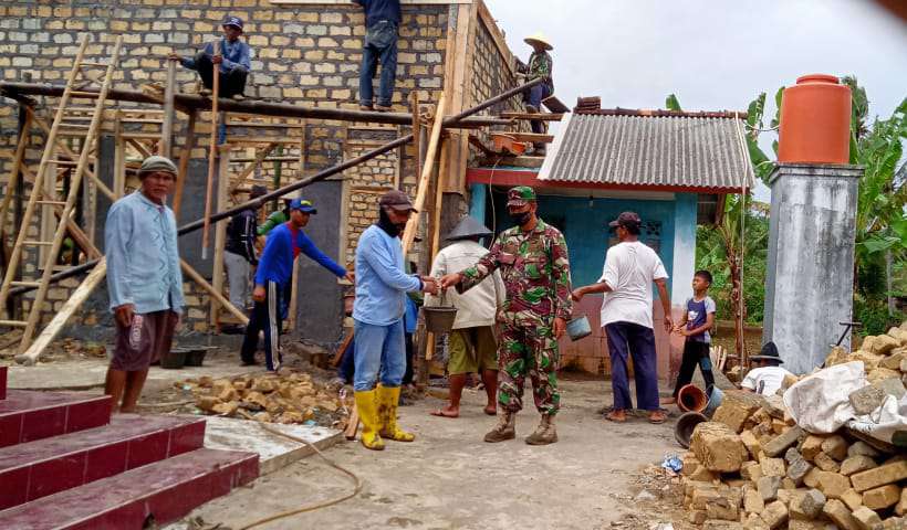 Akibat Cuaca Ekstrim, Atap Paud Asyuhada Kampung Sorog Bojongkerta Ambruk