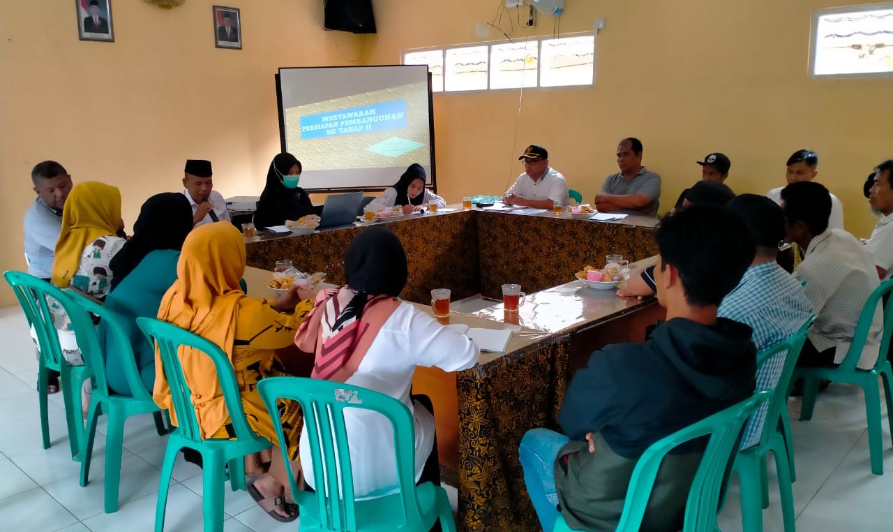 Seiring Cairnya DD Tahap Dua 2022, Pemdes Cibentang Laksanakan Musyawarah Persiapan Pembangunan