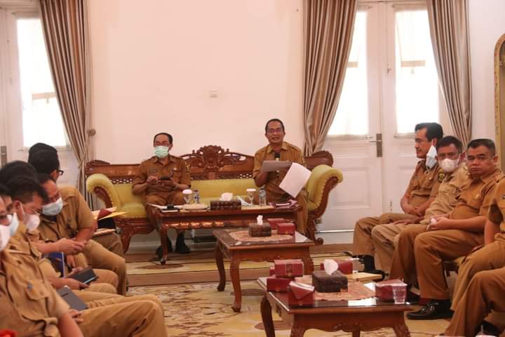 DKIP Kabupaten Sukabumi Beberkan Perkembangan Penerapan SPBE Kepada Sekda Sukabumi