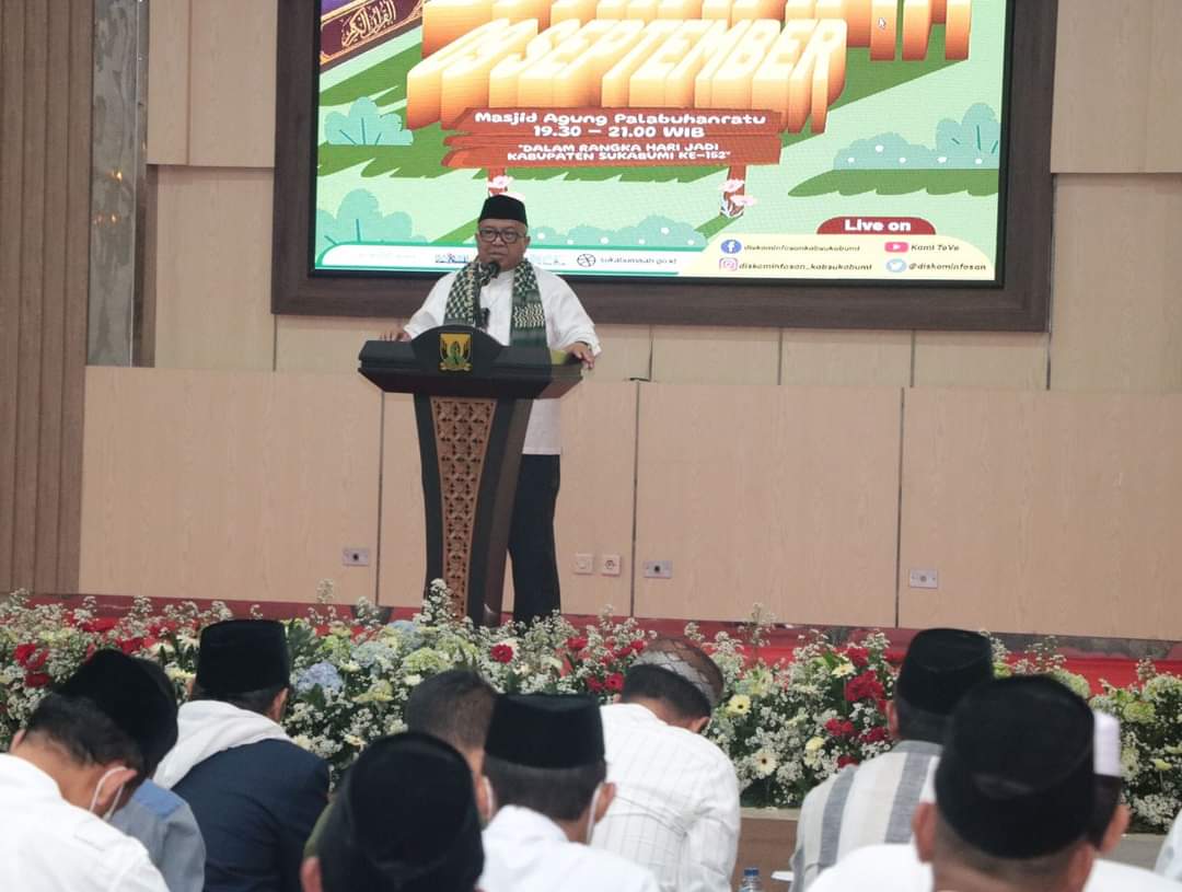 Tasyakur Binikmat, Bupati Sukabumi Ajak Sebarluaskan Kebaikan