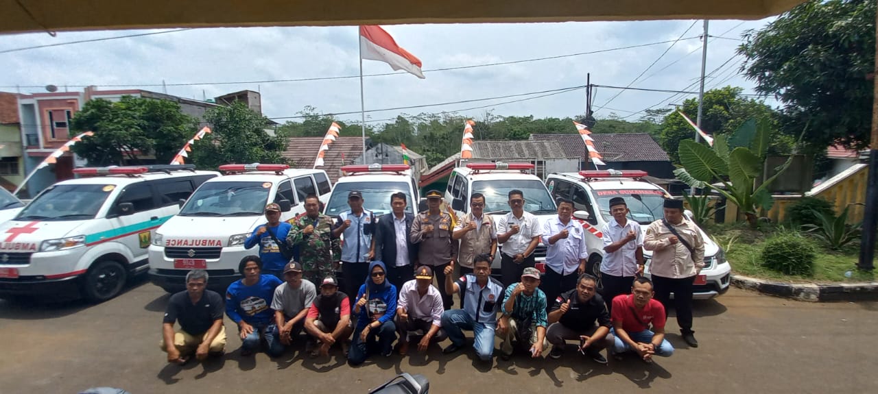 Kapolsek Gandeng Muspika Lakukan Pemeriksaan Ambulance se-Kecamatan Warungkiara