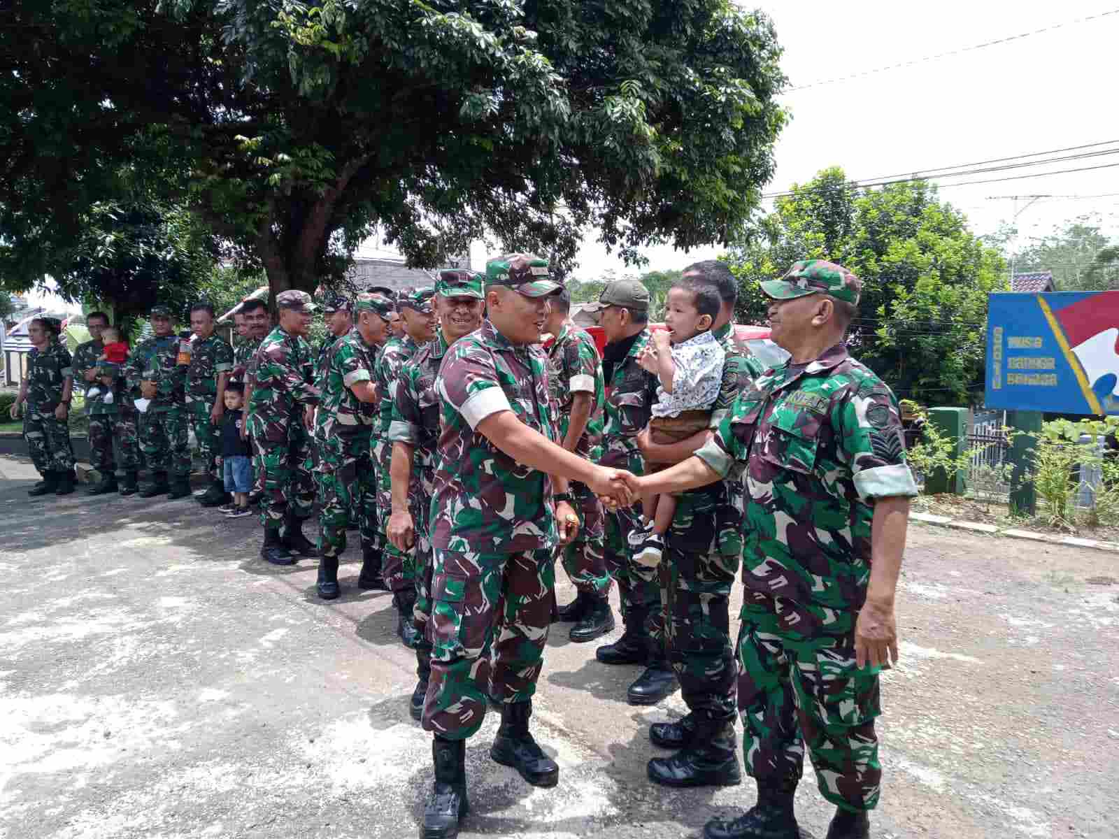 Pererat Silaturahmi, Dandim 0622 Sambangi Koramil Warungkiara