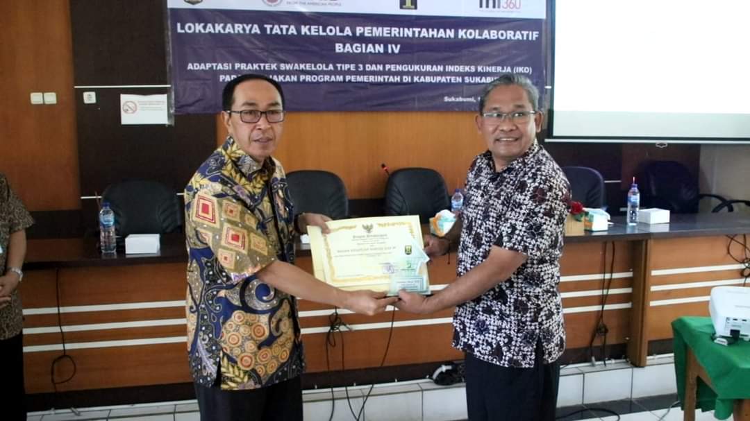 Sekda Sukabumi Buka Lokakarya Tata Kelola Pemerintahan Kolaboratif
