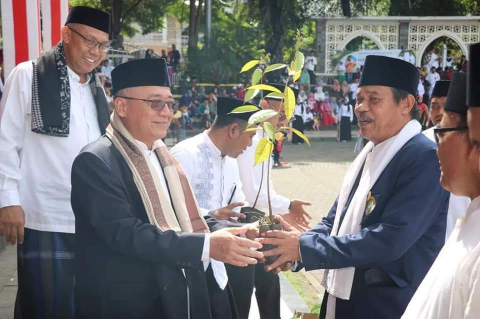 Wabup Sukabumi Pimpin Upacara Hari Peringatan Santri Nasional