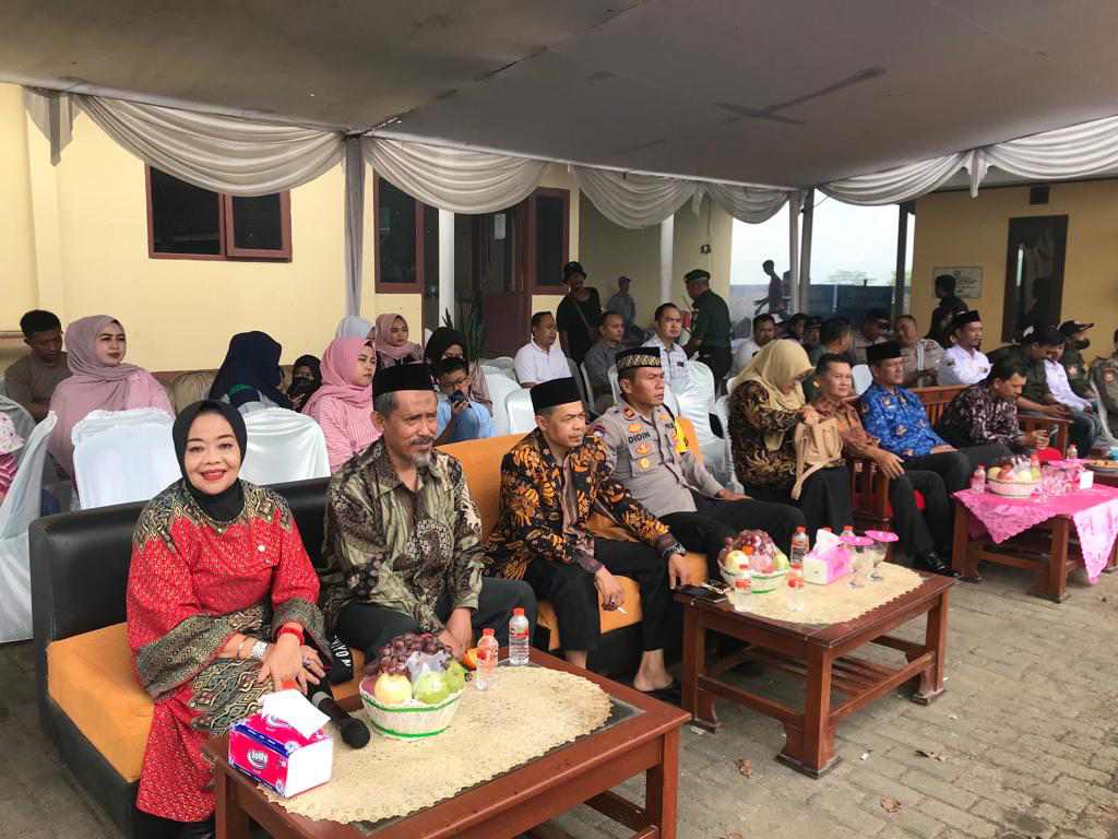 Kepala Desa Cikujang Hadiri Purna Tugas Anggota Polsek Gunungguruh