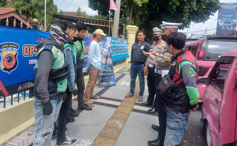 Satlantas Polres Sukabumi Kota Gencarkan Giat Preventif dan Preemtif Kepolisian