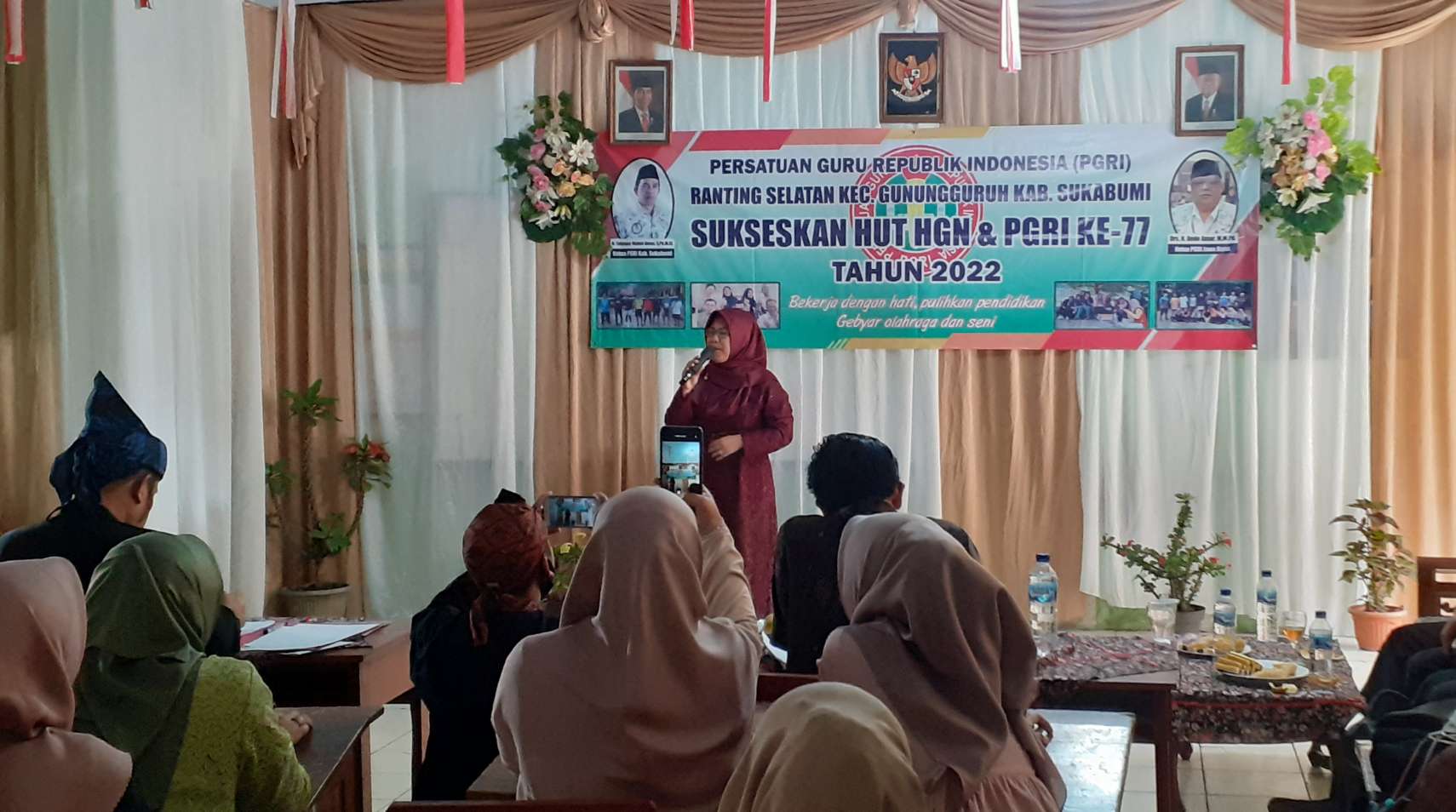 Sukseskan HUT HGN, Ranting Selatan Kecamatan Gunungguruh Gelar Berbagai Perlombaan