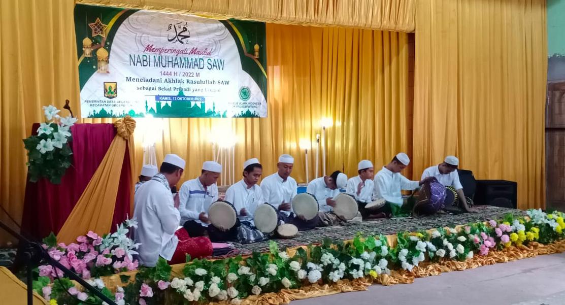 Pemdes Gegerbitung Peringati Maulid Nabi Muhammad SAW 1444 H