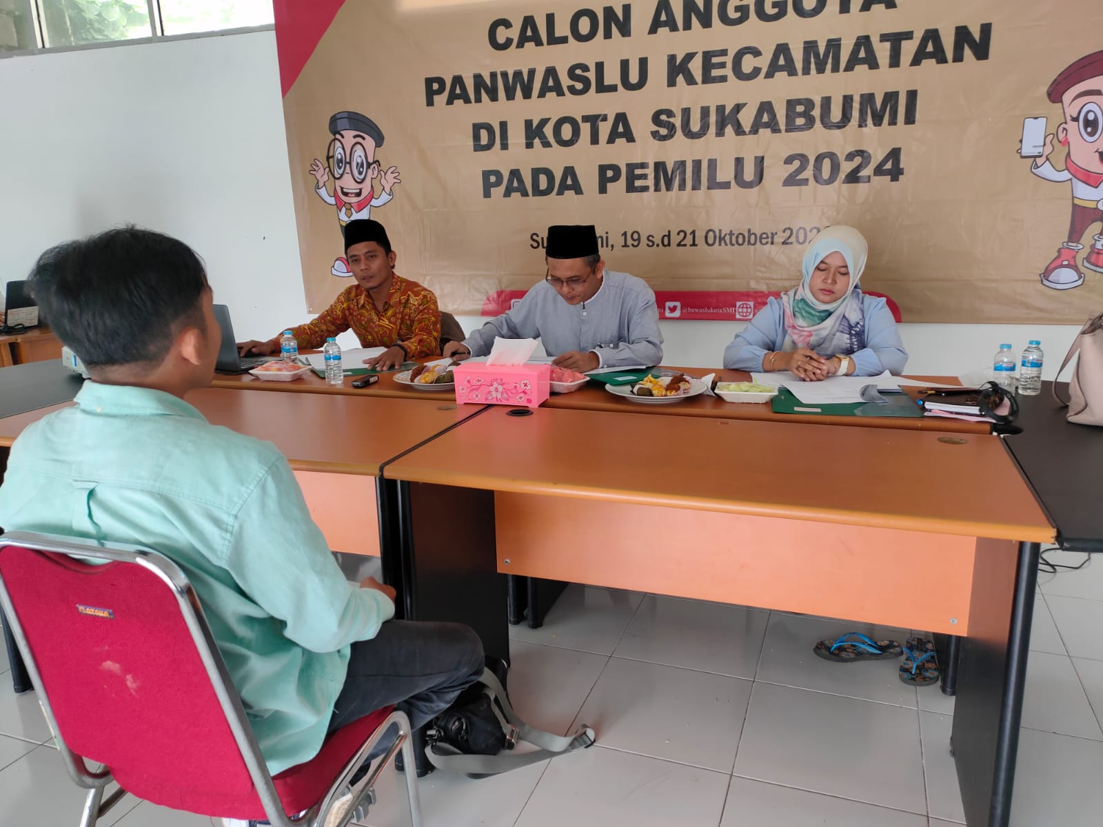 Absen Tes Wawancara, Dua Calon Panwascam Kota Sukabumi Dinyatakan Gugur