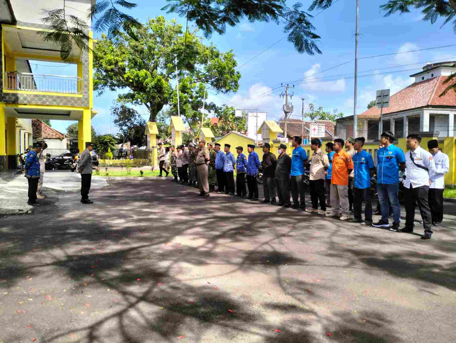 Babinsa Sumberjaya Koramil 0622-12/Tegalbuleud Hadiri Upacara HSP ke 94