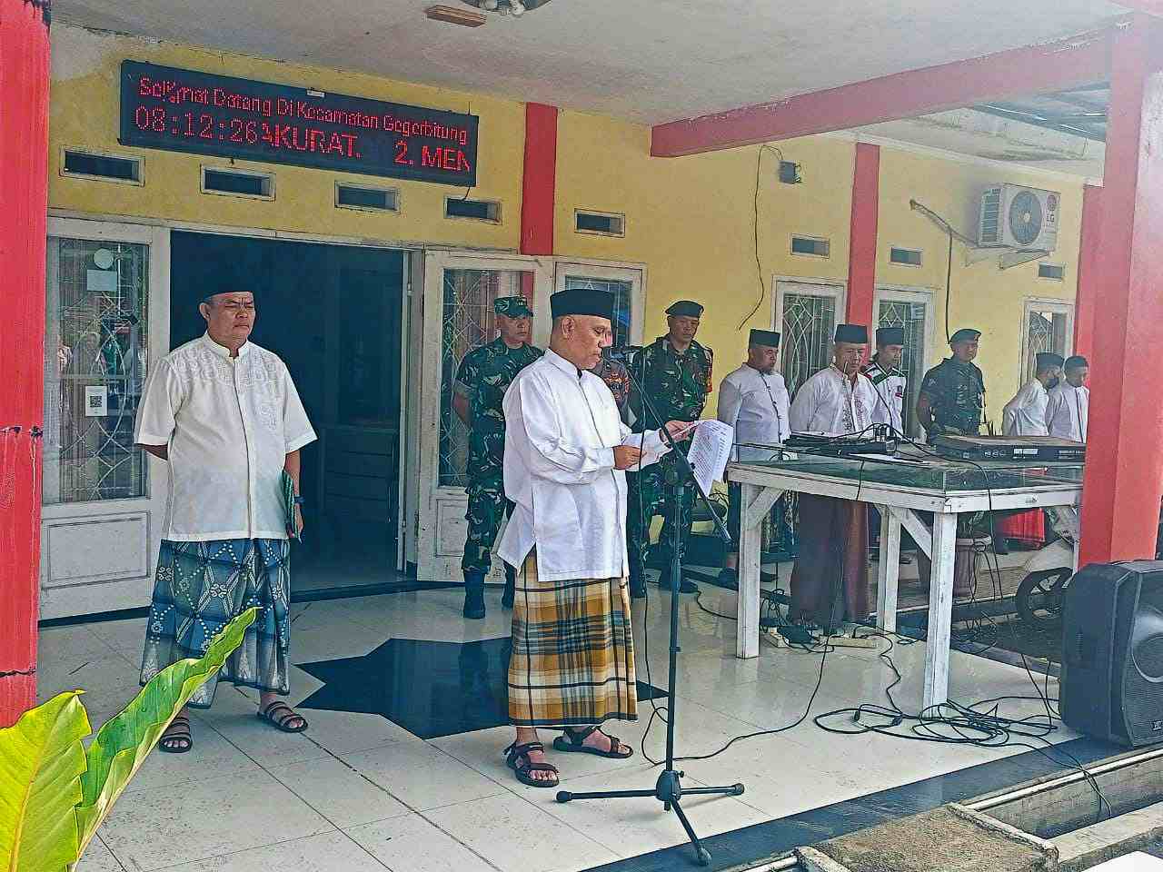 Danramil 0622-08/Nyalindung: Santri Harus Siap Jiwa Raga