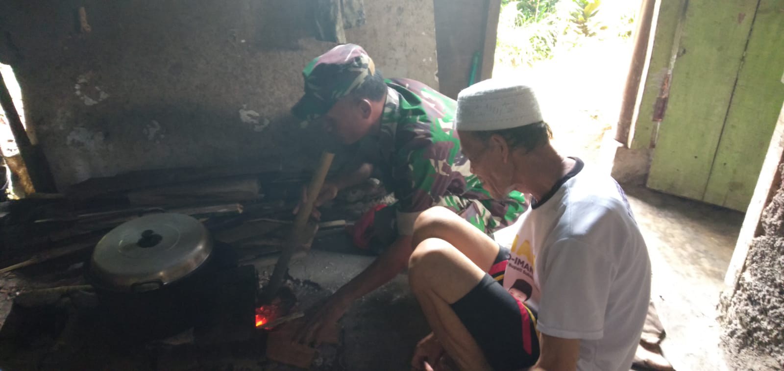 Koramil Nyalindung Gencarkan Program Babinsa Masuk Dapur