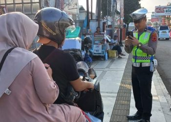 Pengendara Tanpa Helm, Dominasi Pelanggaran di Operasi Patuh Lodaya 2023