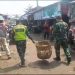 Koramil 0622-03/Warungkiara Gencar Aksi Bersih-bersih Pasar Cigombong