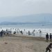 Libur Natal, Pengunjung Padati Pantai Palabuhanratu