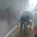 Tanggulangi Kasus DBD, Pemdes Mangkalaya Lakukan Fogging Disejumlah Titik