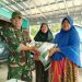 Babinsa Bantarkalong Dampingi Pendistribusian Sembako