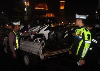 Gunakan Knalpot Brong, 19 Unit Motor ‘Dikandangkan’ 