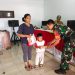 Babinsa Neglasari Dampingi Penyaluran Bantuan Anak Stunting