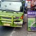 Diduga Rem Blong, Truk Pasir Hantam Ruko dan Tiang Listrik di Cibadak