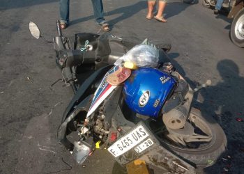 Kecelakaan di Cicurug, Pemotor Tewas Terlindas Truk Pasir