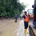 Dua Hari Tertimbun Longsor, Pagi Ini Akses Jalan Bojonglopang – Surade Bisa Dilalui
