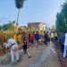 Warga Desa Sukamaju Kerja Bakti Pelebaran Jalan Usaha Tani Kampung Tangsel