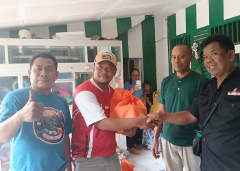 Korban Bencana di Bojongkembar Dapat Bantuan dari VES Region Sukabumi