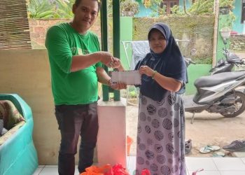 PAC PPP Cikembar Salurkan Bantuan pada Korban Bencana di Bojongkembar