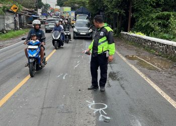 Kecelakaan Lalu Lintas di Cibadak, Ibu Hamil Meninggal Terlindas Truk