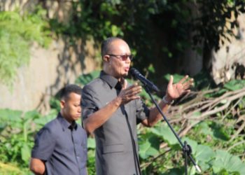 Wali Kota Sukabumi Pimpin Apel Pagi di RSUD R Syamsudin