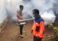 Dinkes Sukabumi Lakukan Penanggulangan DBD di Kampung Pangasahan