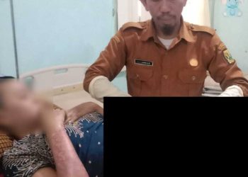 Kepala Puskesmas Citarik Tangani Langsung Korban Luka Bakar Akibat Sengatan Listrik